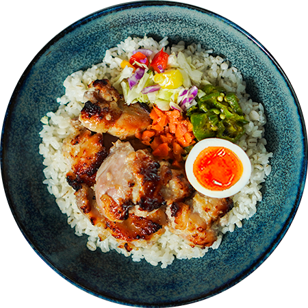 塩麹チキンライス