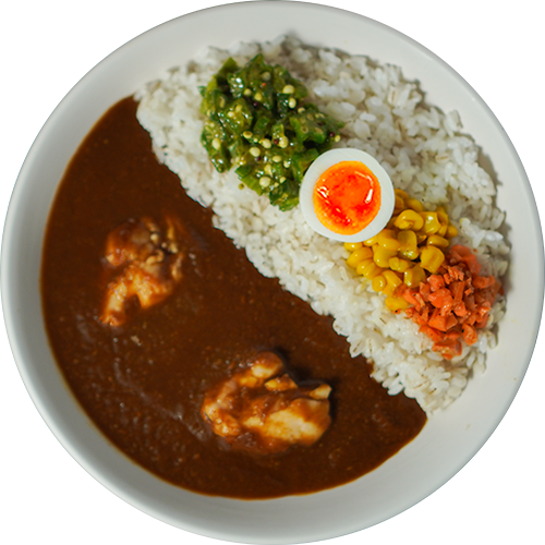 欧風チキンカリー